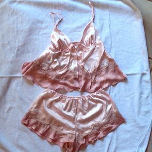 Victoria’s Secret pink pajamas
